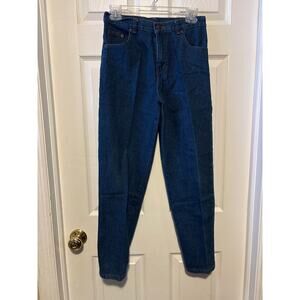 Vintage Bronco jeans size 16 32 x31 blue taper leg boyfriend cut